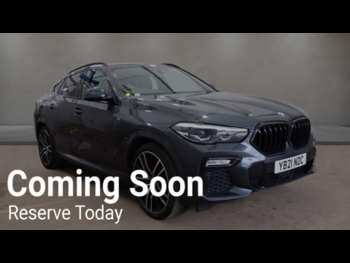 2021 - 3.0 X6 xDrive 30d M Sport MHEV Auto 4WD 5dr