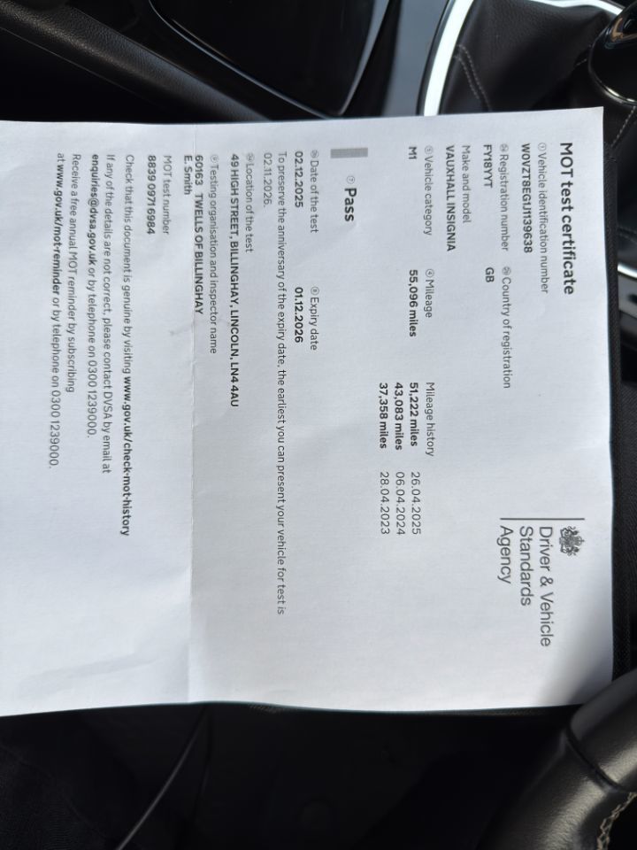 Used Vauxhall Insignia 2018 for sale - 76845099: Photo 42