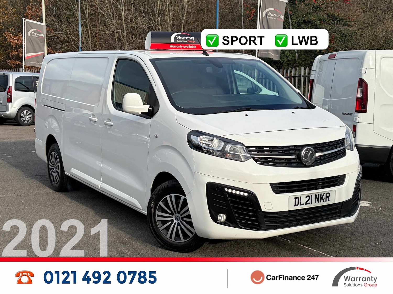 Used Vauxhall Vivaro 2021 for sale - 76618889: Photo 1