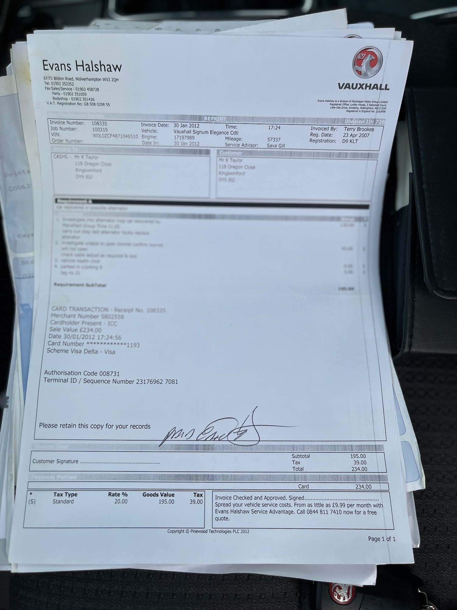 Vehicle 22