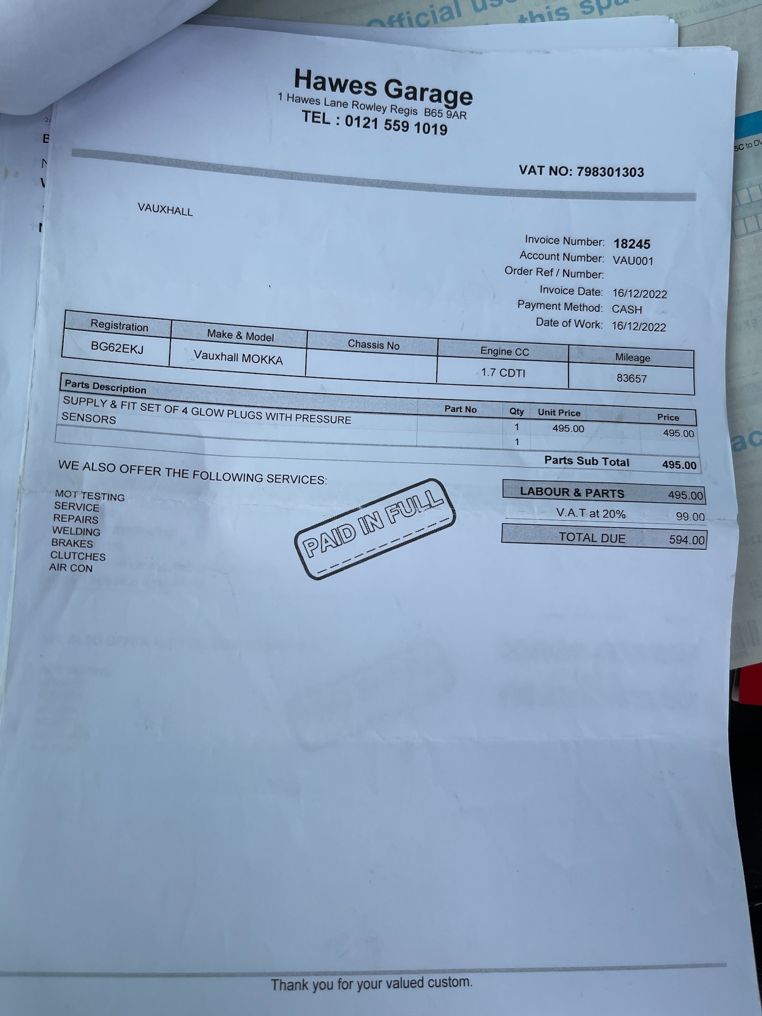 Used Vauxhall Mokka 2012 for sale - 75124050: Photo 62