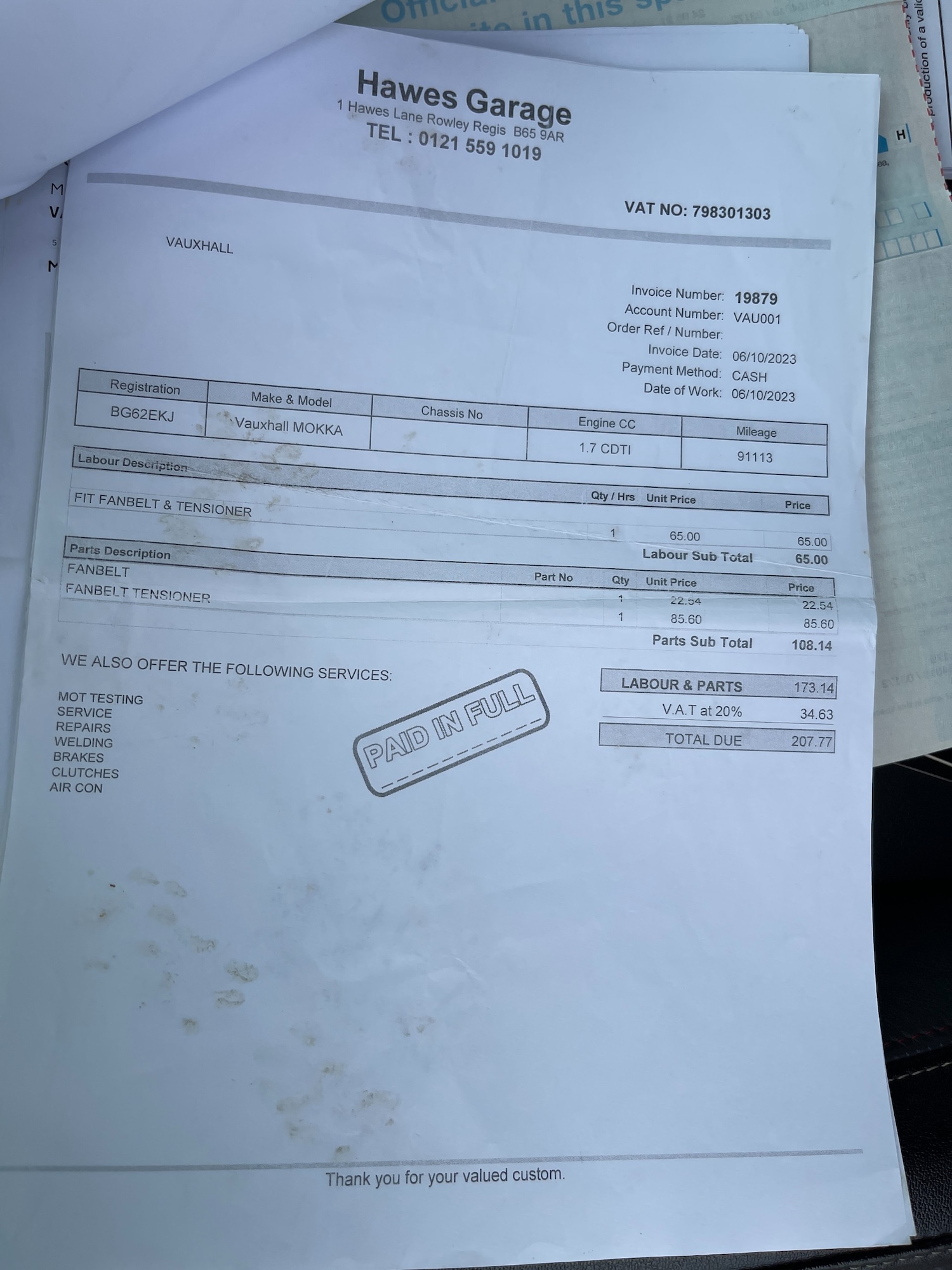 Used Vauxhall Mokka 2012 for sale - 75124050: Photo 67