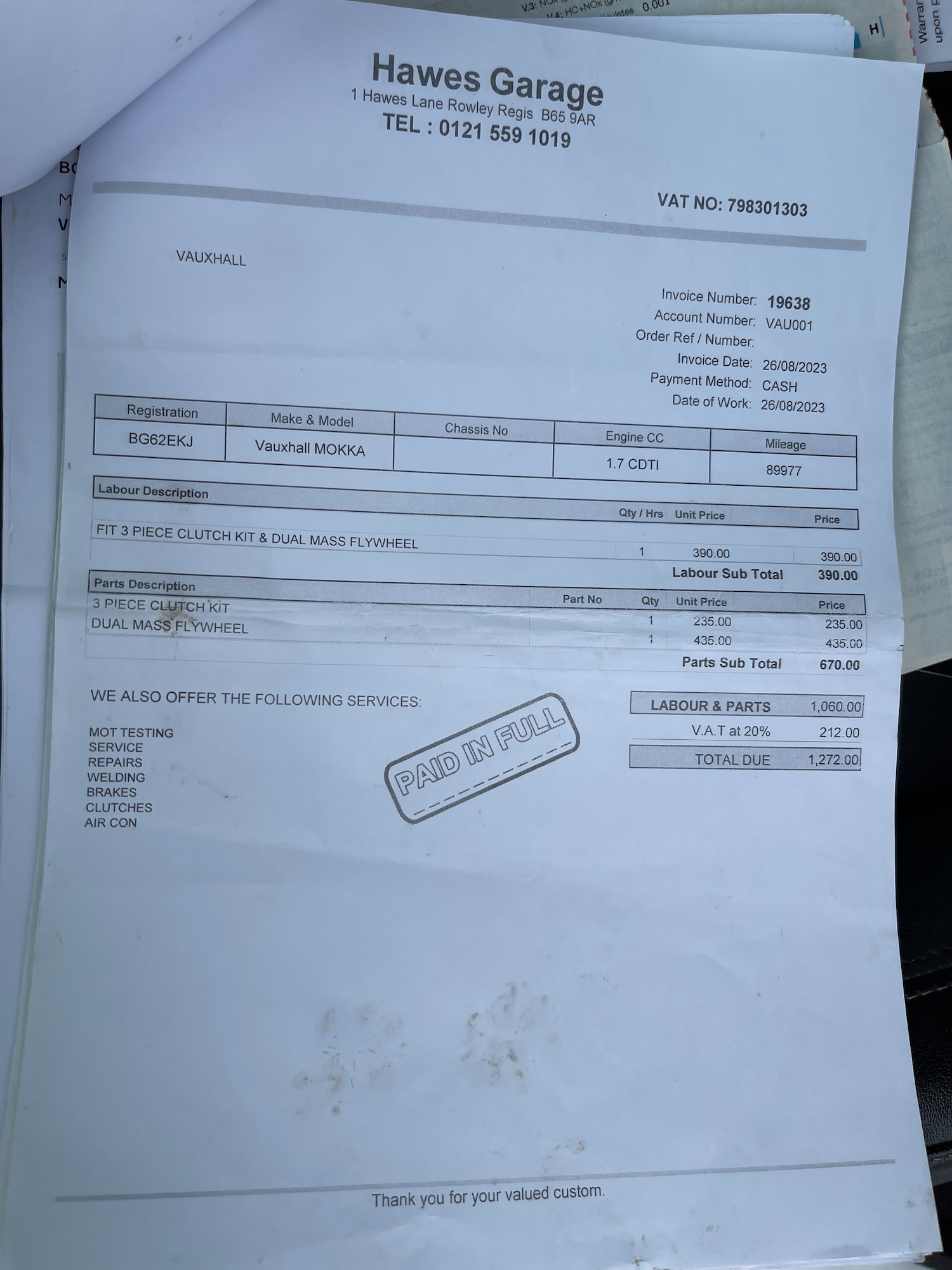 Used Vauxhall Mokka 2012 for sale - 75124050: Photo 68