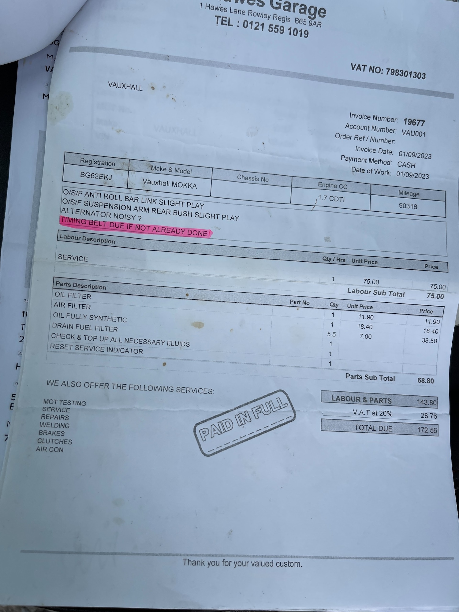 Used Vauxhall Mokka 2012 for sale - 75124050: Photo 70