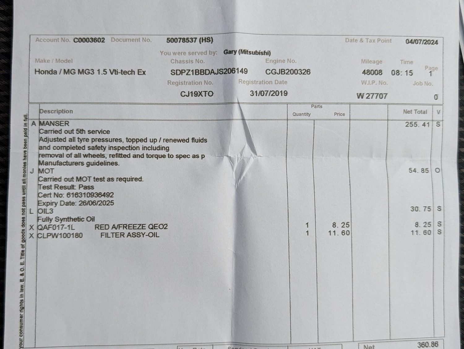 Used MG MG3 2019 for sale - 77326239: Photo 62