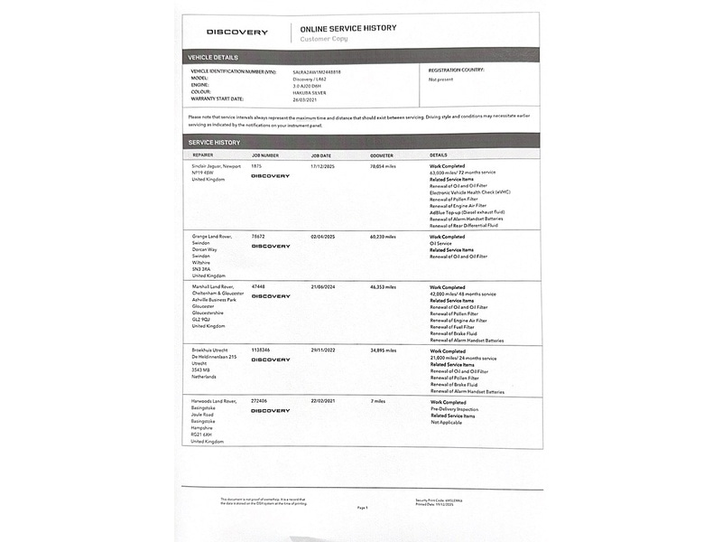 Used Land Rover Discovery 2021 for sale - 76784343: Photo 40