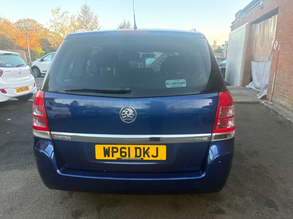 Used Vauxhall Zafira 2012 for sale - 76355970: Photo 4