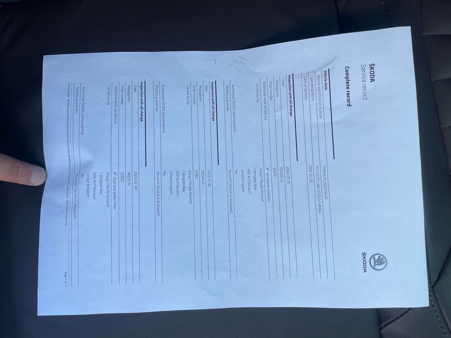 Used Skoda Yeti 2015 for sale - 76601992: Photo 26