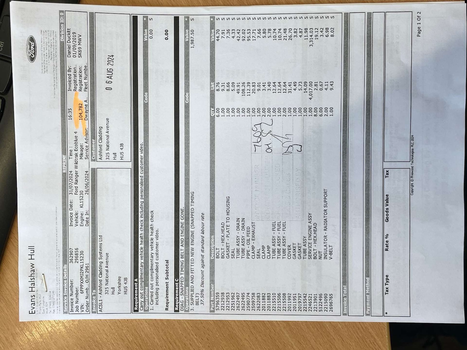 Used Ford Ranger 2019 for sale - 76595234: Photo 42