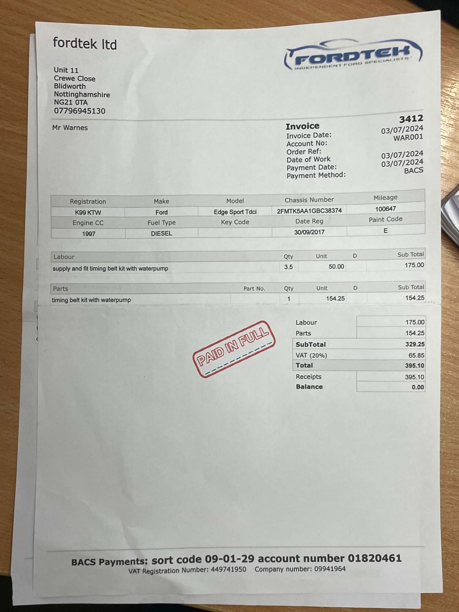 Used Ford Edge 2017 for sale - 77328647: Photo 37