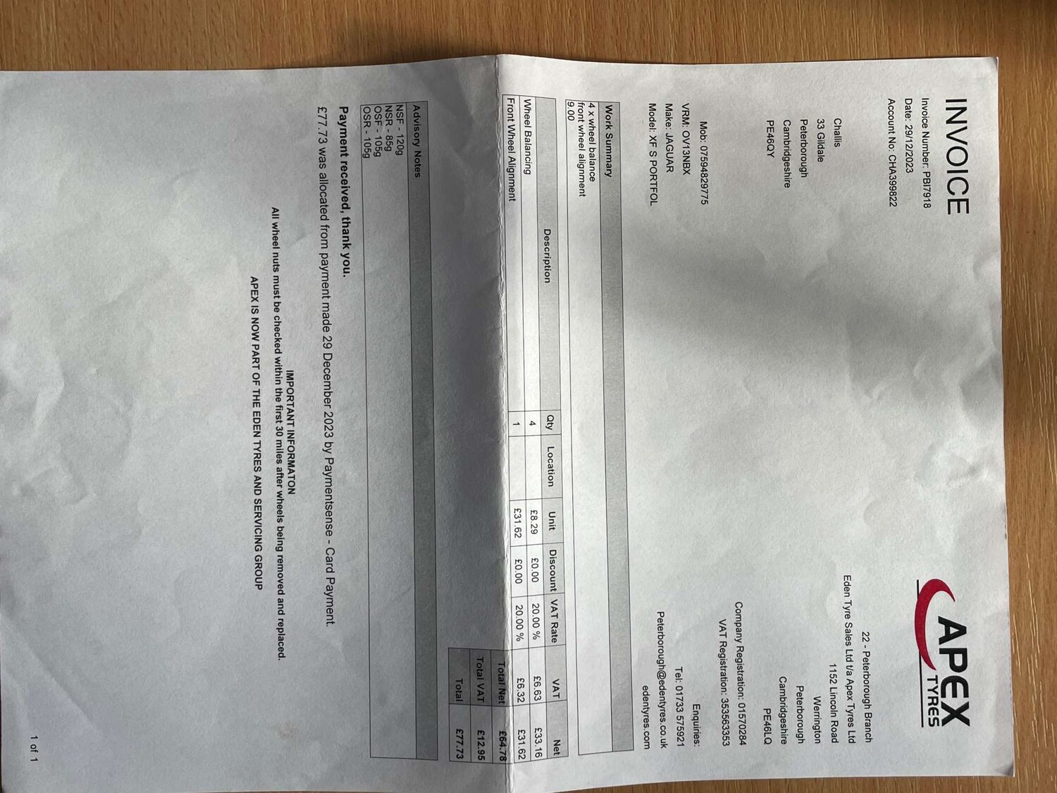 Used Jaguar XF 2013 for sale - 77821714: Photo 34