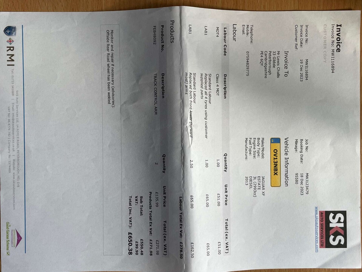 Used Jaguar XF 2013 for sale - 77821714: Photo 37