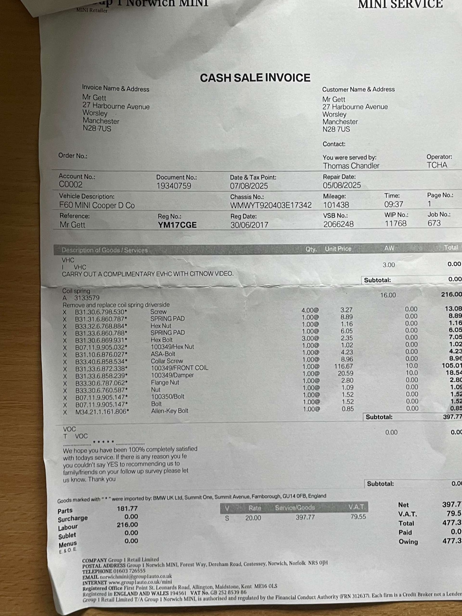 Used MINI Countryman 2017 for sale - 76159775: Photo 35