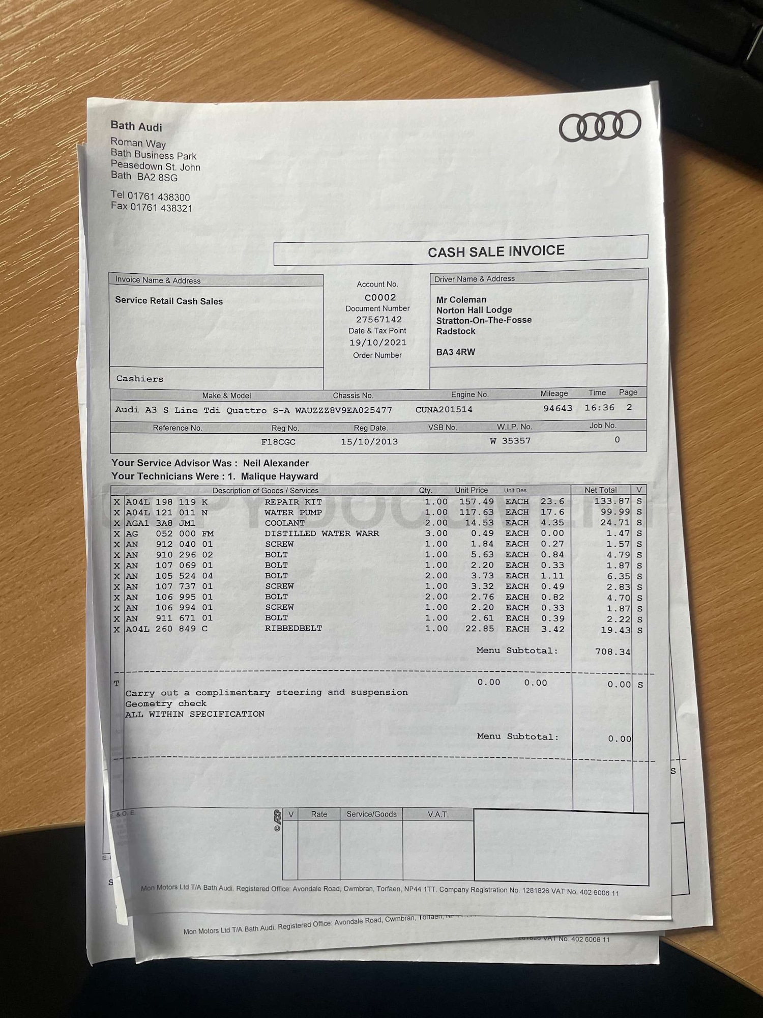 Used Audi A3 2013 for sale - 76601473: Photo 37