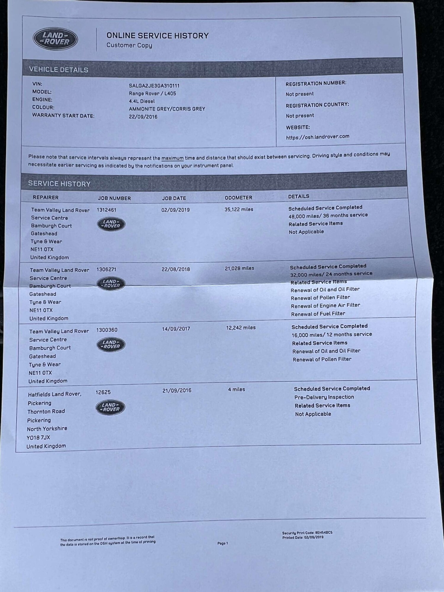 Used Land Rover Range Rover 2016 for sale - 78176828: Photo 42