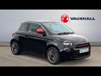Fiat, 500 2022 70kW Red 24kWh 3dr Auto