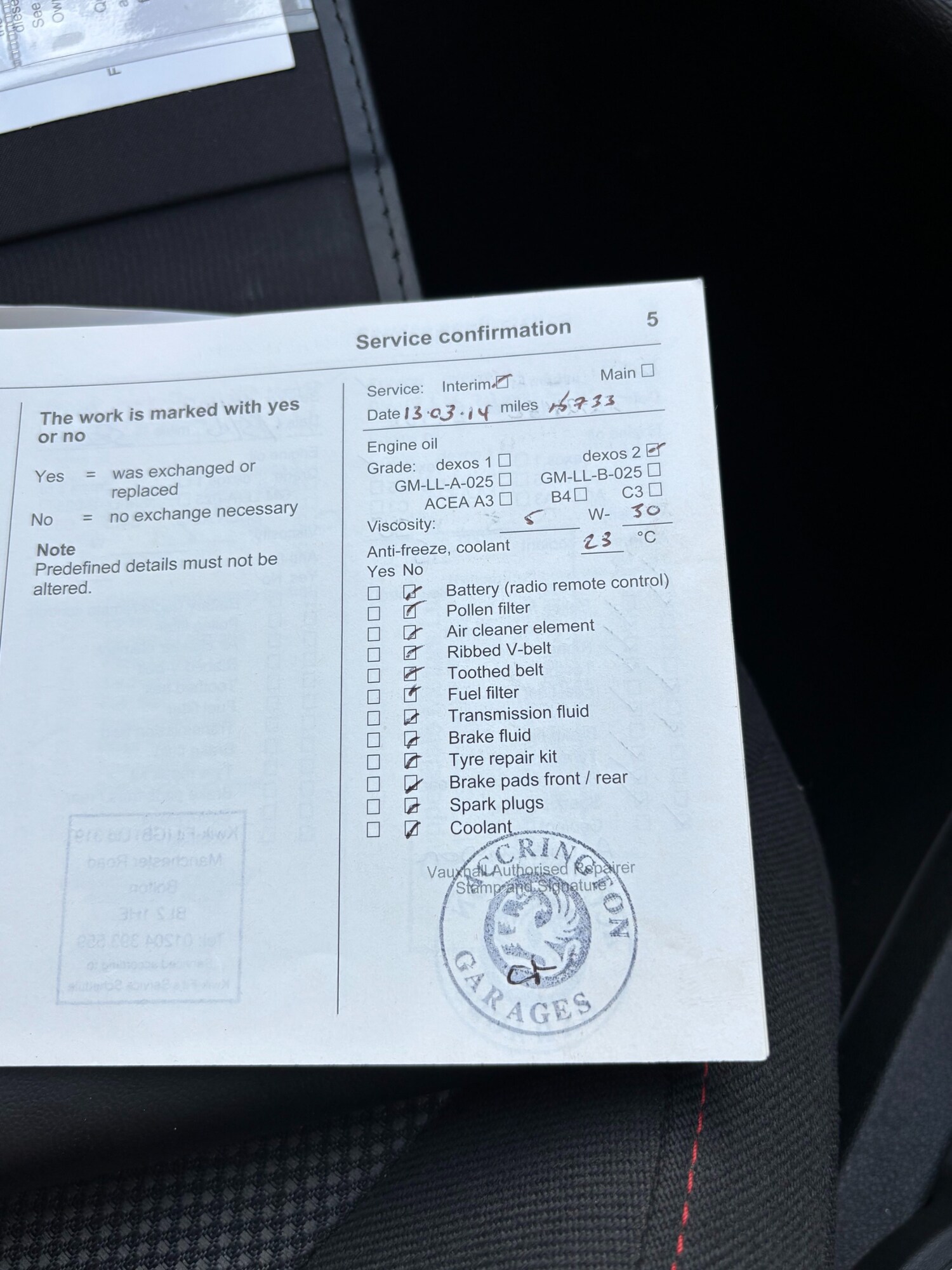 Used Vauxhall Corsa 2013 for sale - 76334881: Photo 18