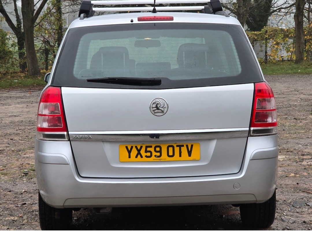 Used Vauxhall Zafira 2010 for sale - 76590233: Photo 8