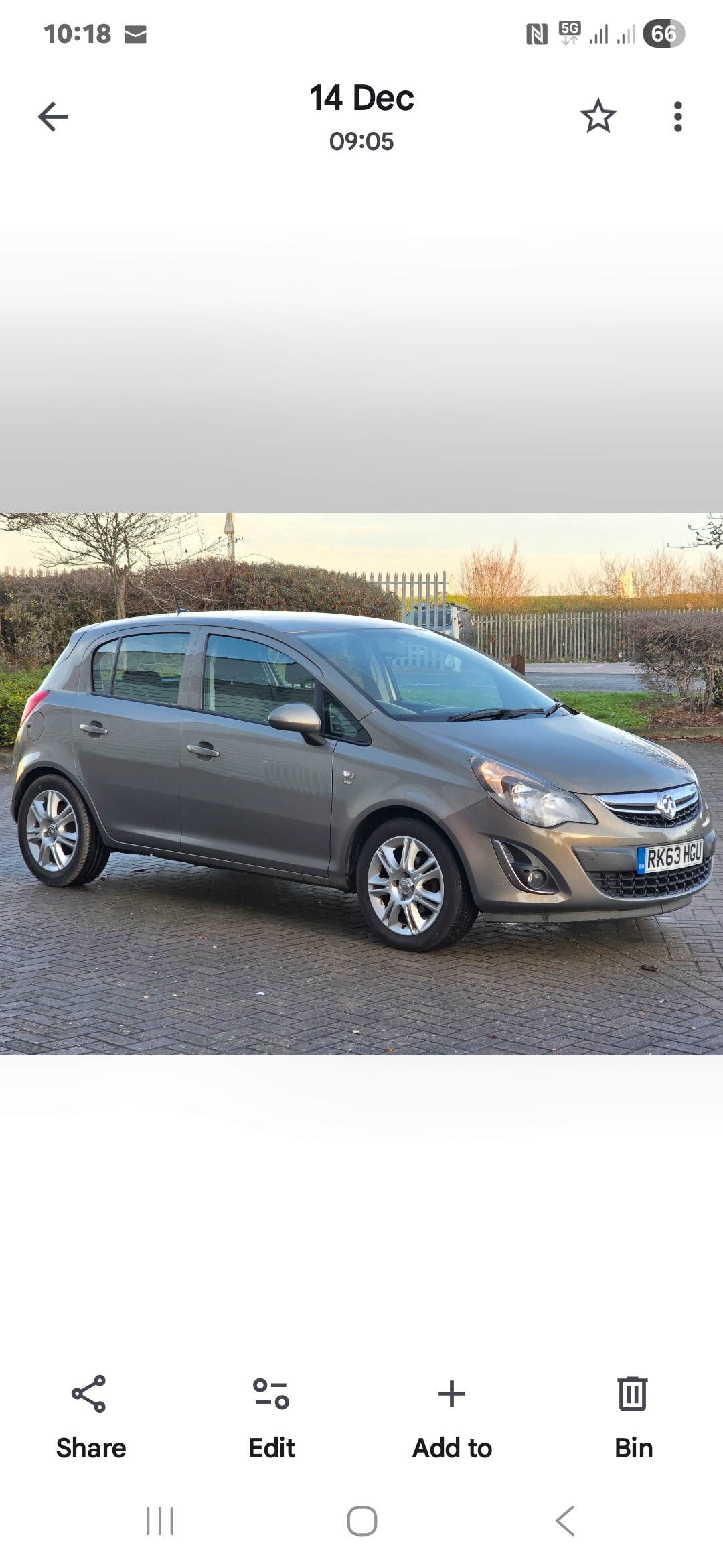 Used Vauxhall Corsa 2014 for sale - 76940064: Photo 1
