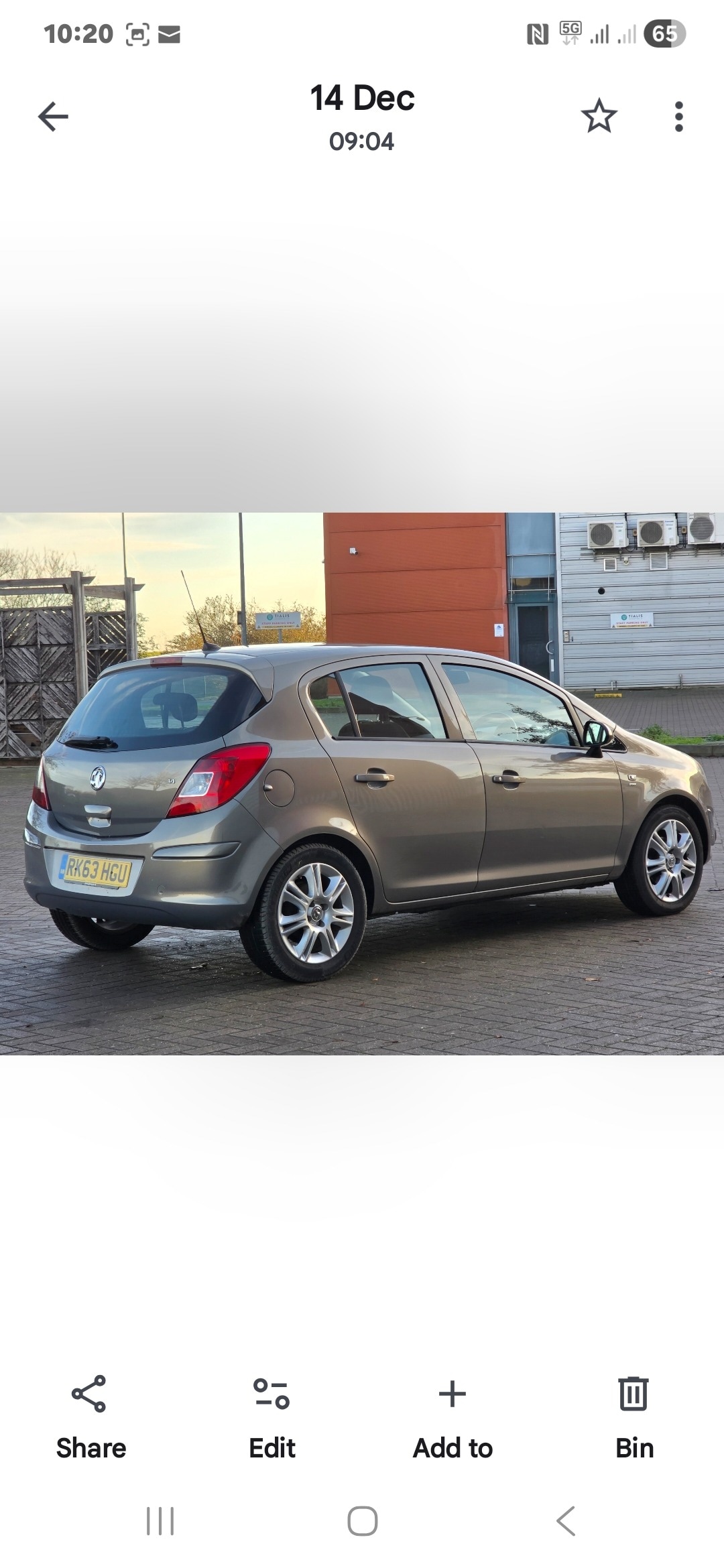 Used Vauxhall Corsa 2014 for sale - 76940064: Photo 2