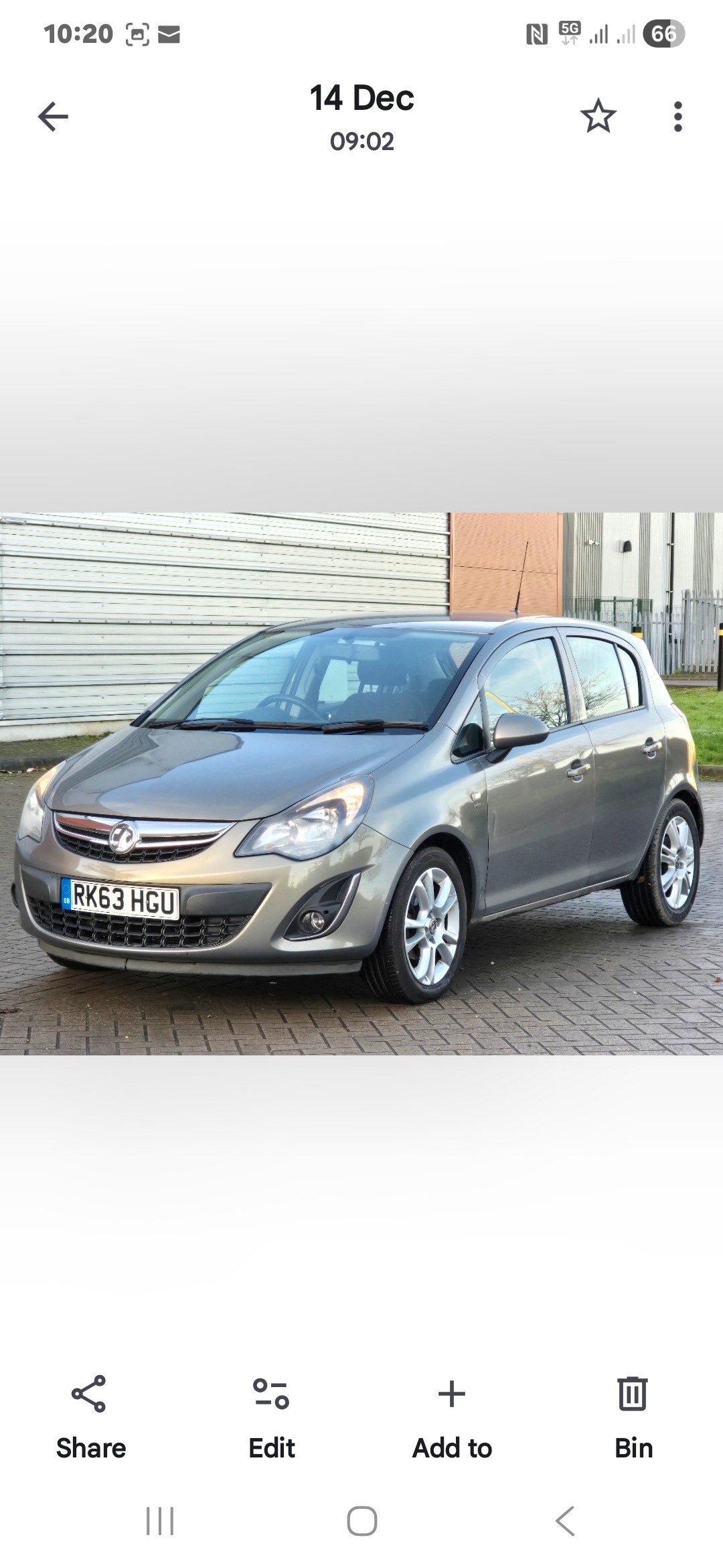 Used Vauxhall Corsa 2014 for sale - 76940064: Photo 3
