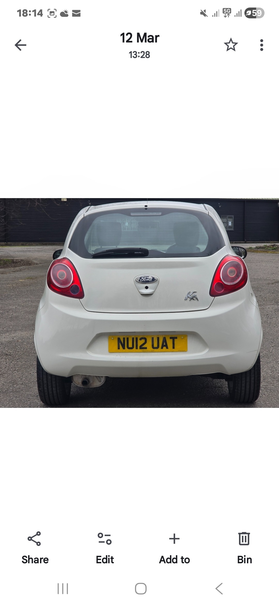 Used Ford Ka 2012 for sale - 77850774: Photo 8