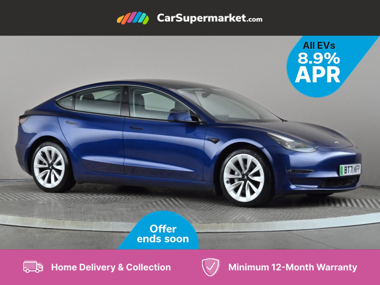 Used Tesla Model 3 2021 for sale - 76142031: Photo 1