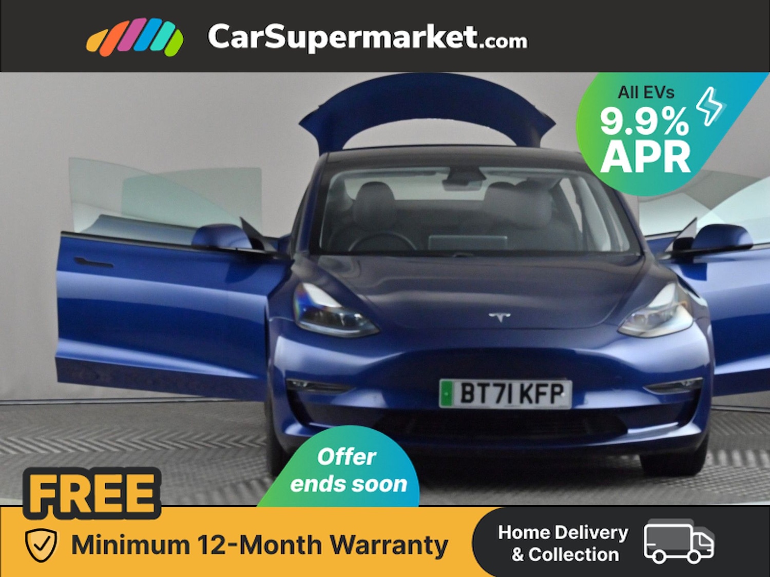 Used Tesla Model 3 2021 for sale - 76342894: Photo 10