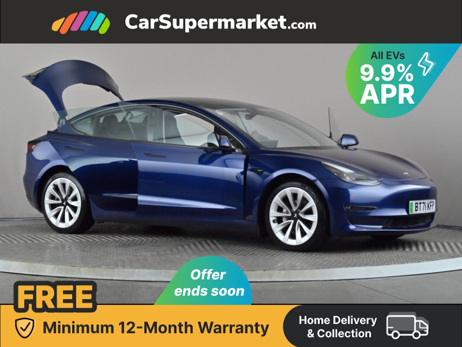 Used Tesla Model 3 2021 for sale - 76342894: Photo 9