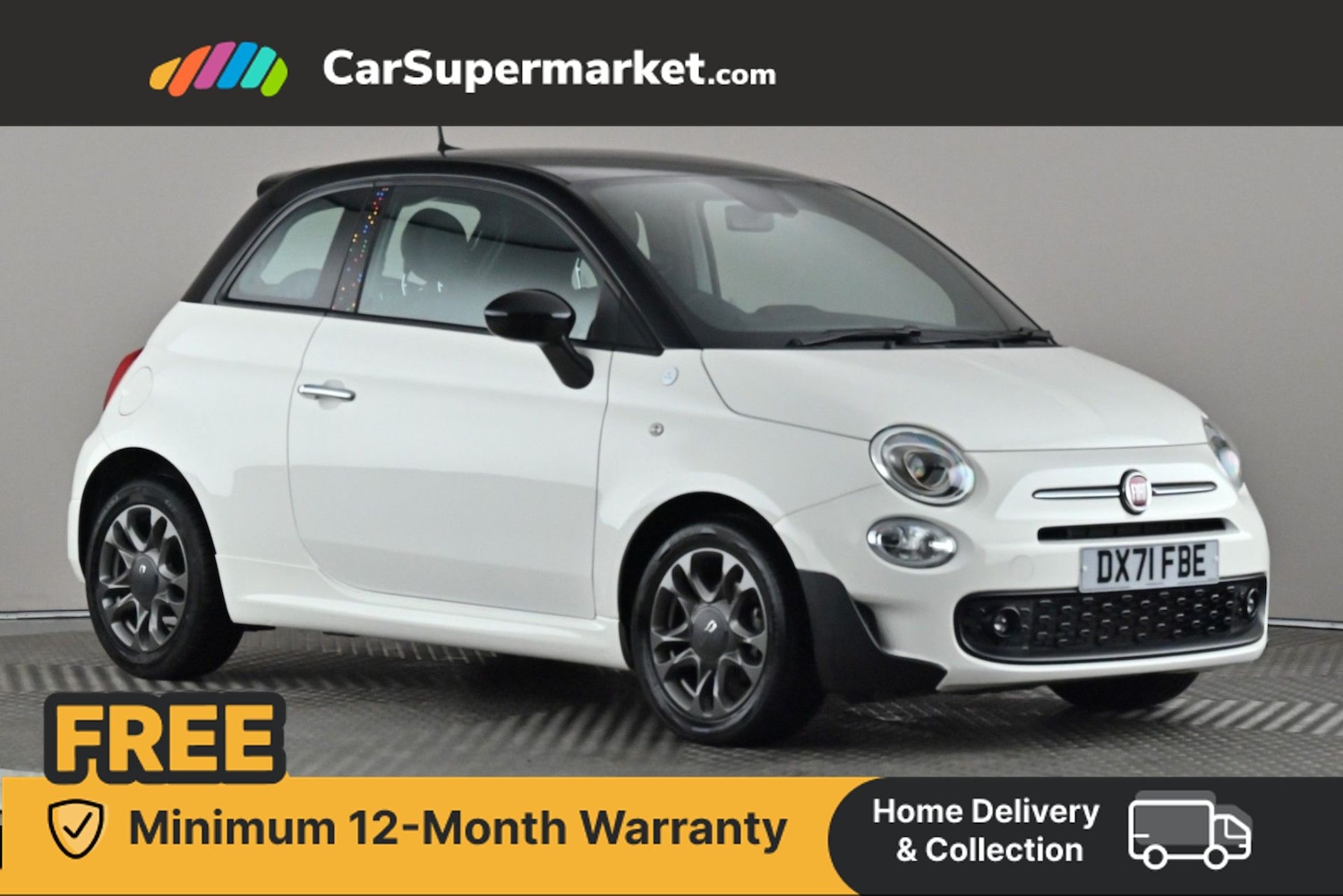 Used Fiat 500 2021 for sale - 76342892: Photo 1