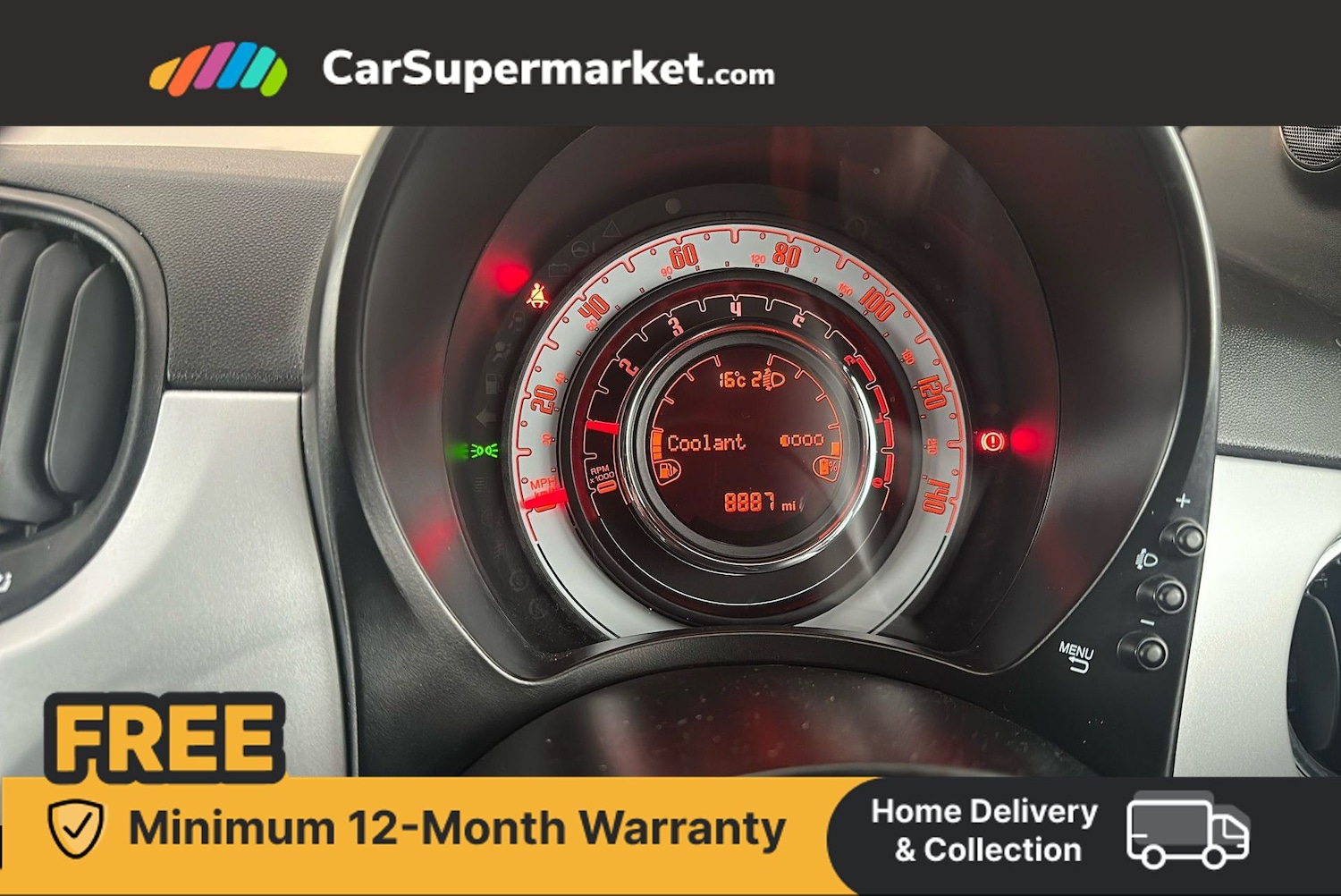 Used Fiat 500 2021 for sale - 76342892: Photo 9