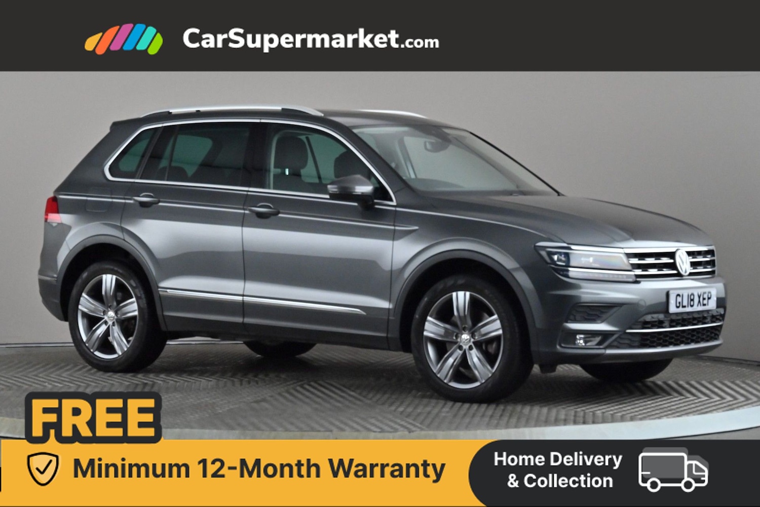 Used Volkswagen Tiguan 2018 for sale - 76342884: Photo 1