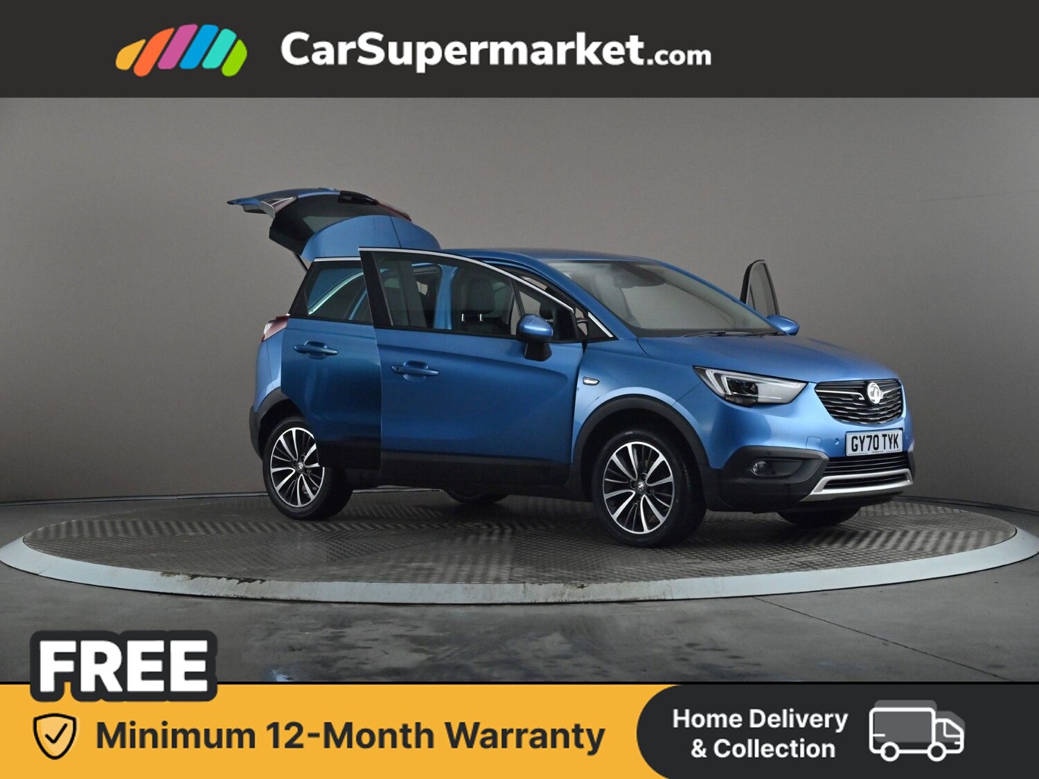 Used Vauxhall Crossland X 2020 for sale - 77589529: Photo 7