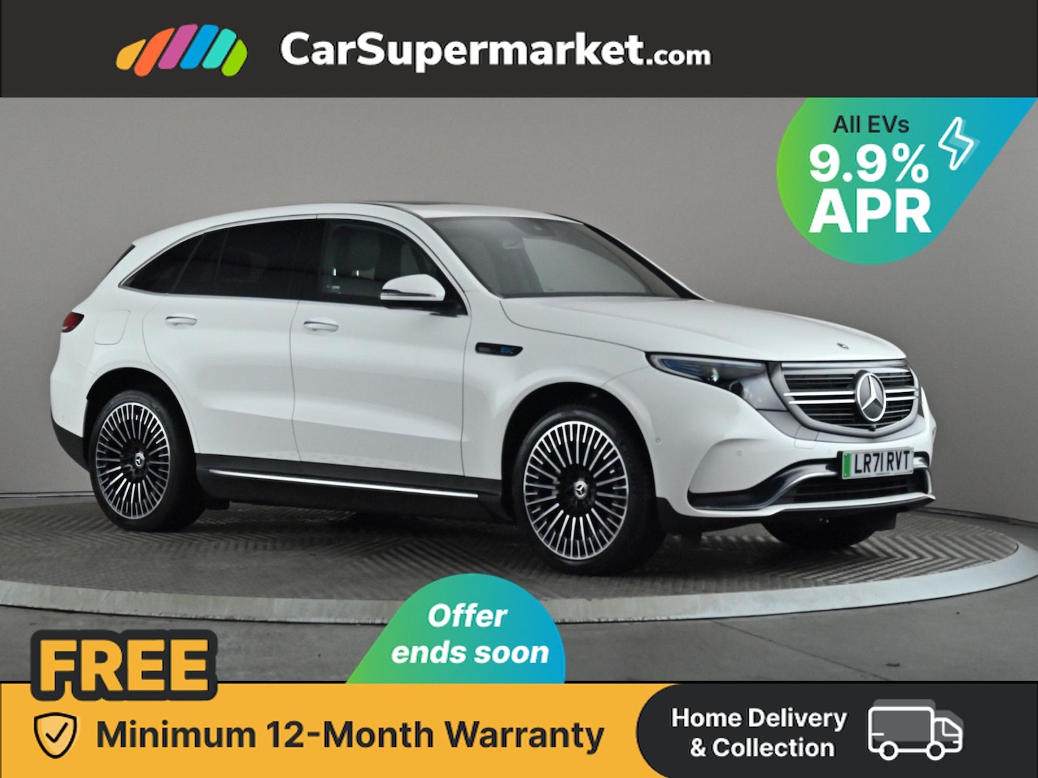 Used Mercedes-Benz EQC 2021 for sale - 76421494: Photo 1