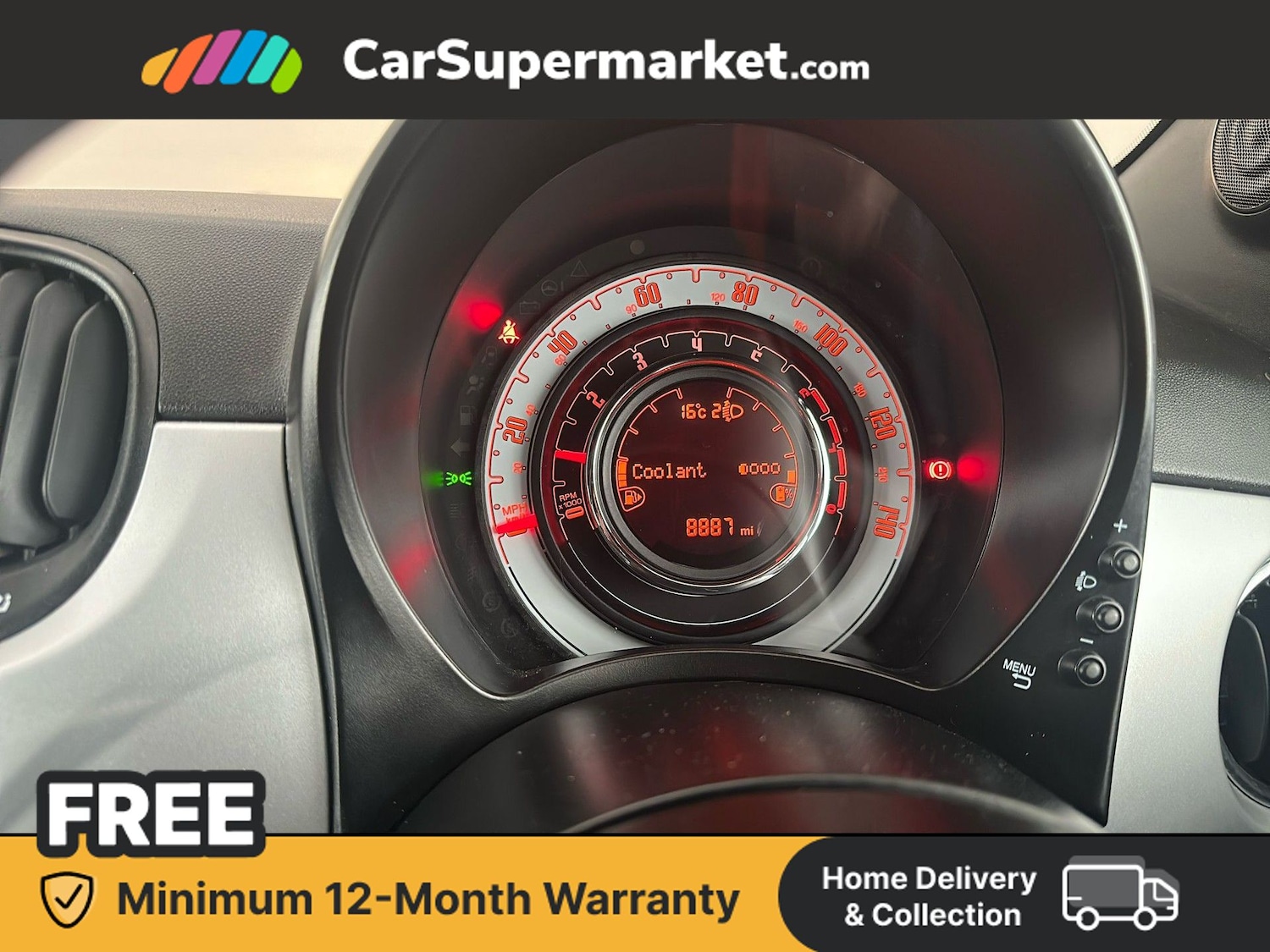 Used Fiat 500 2021 for sale - 77172632: Photo 9