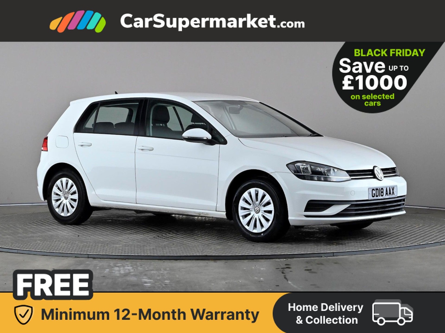 Used Volkswagen Golf 2018 for sale - 76718485: Photo 1