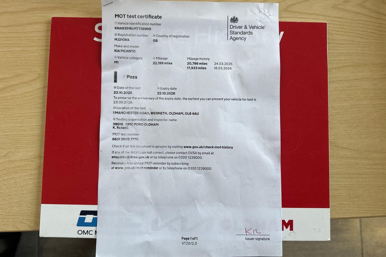 Used Kia Picanto 2021 for sale - 76513316: Photo 20