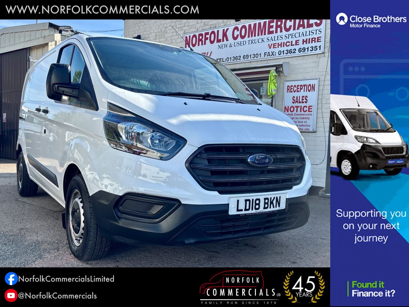 Used Ford Transit Custom 2018 for sale - 77282354: Photo 27