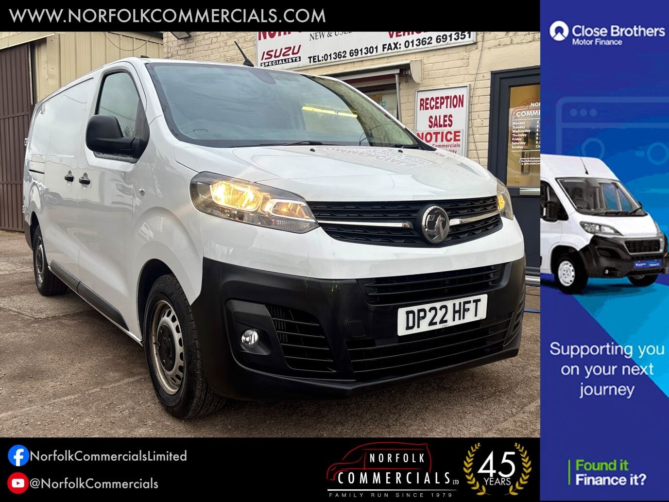 Used Vauxhall Vivaro 2022 for sale - 76580028: Photo 26