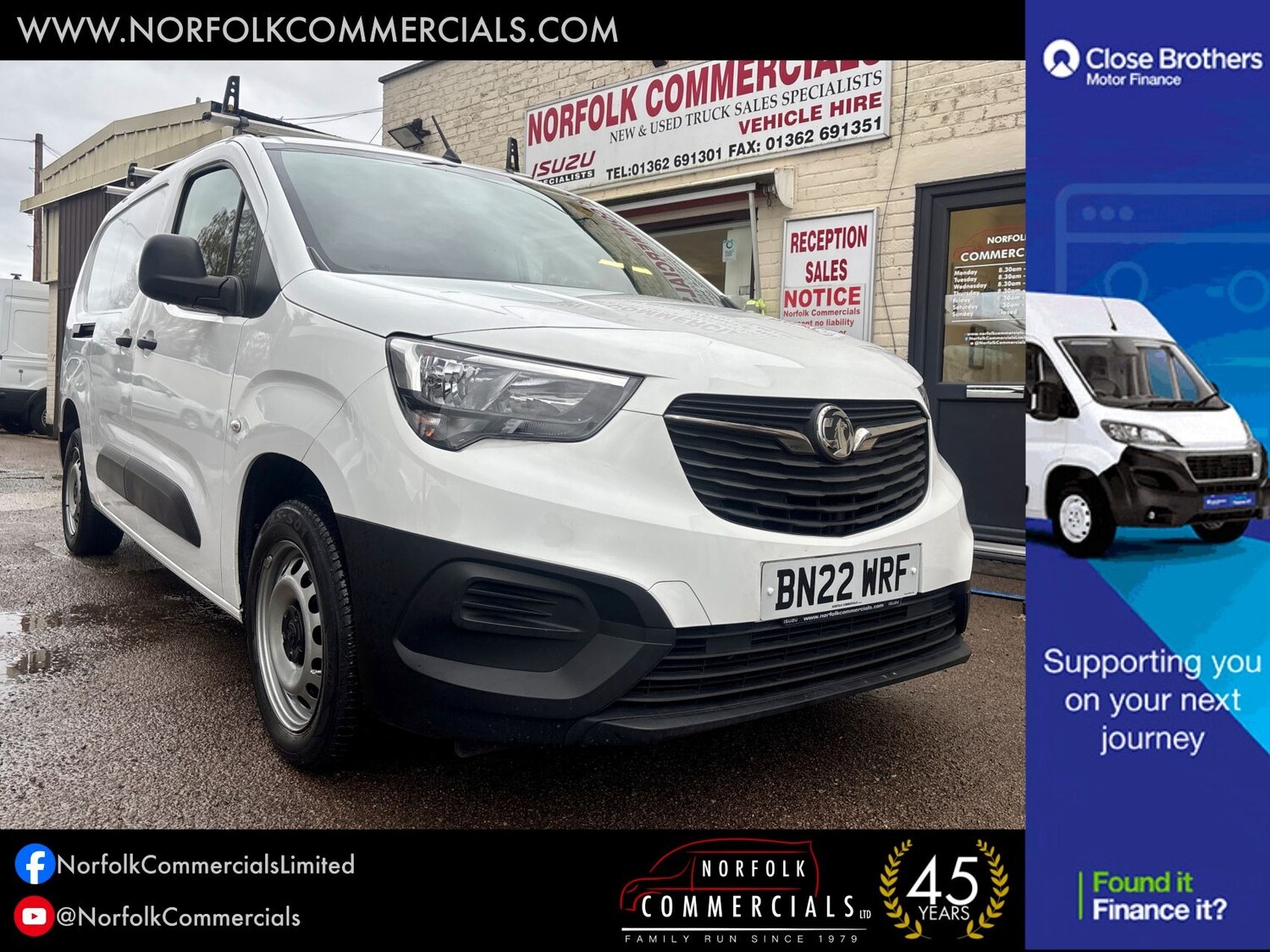 Used Vauxhall Combo 2022 for sale - 76553720: Photo 27