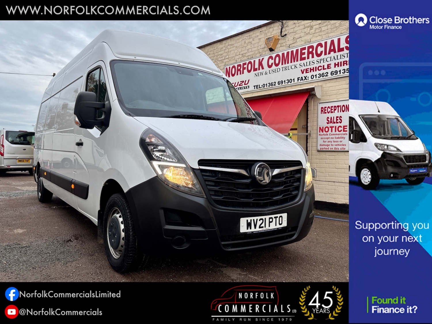 Used Vauxhall Movano 2021 for sale - 76488525: Photo 27