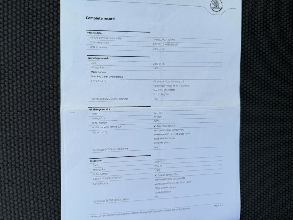 Used Skoda Citigo 2015 for sale - 76509708: Photo 43