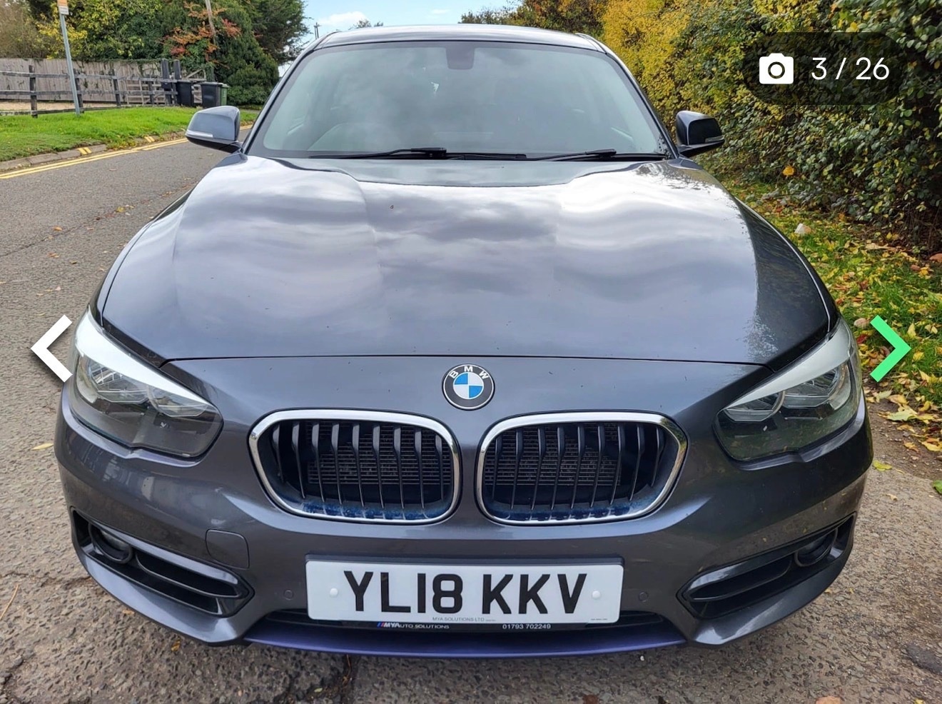 Used BMW 1 Series 2018 for sale - 78011686: Photo 2