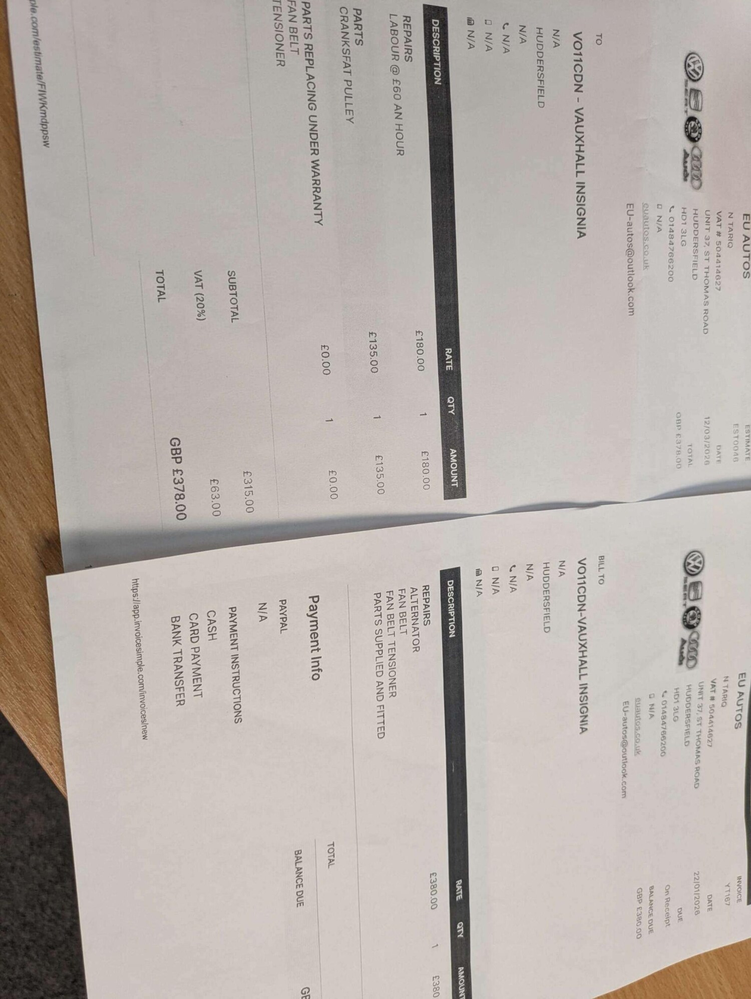 Used Vauxhall Insignia for sale - 78157617: Photo 10