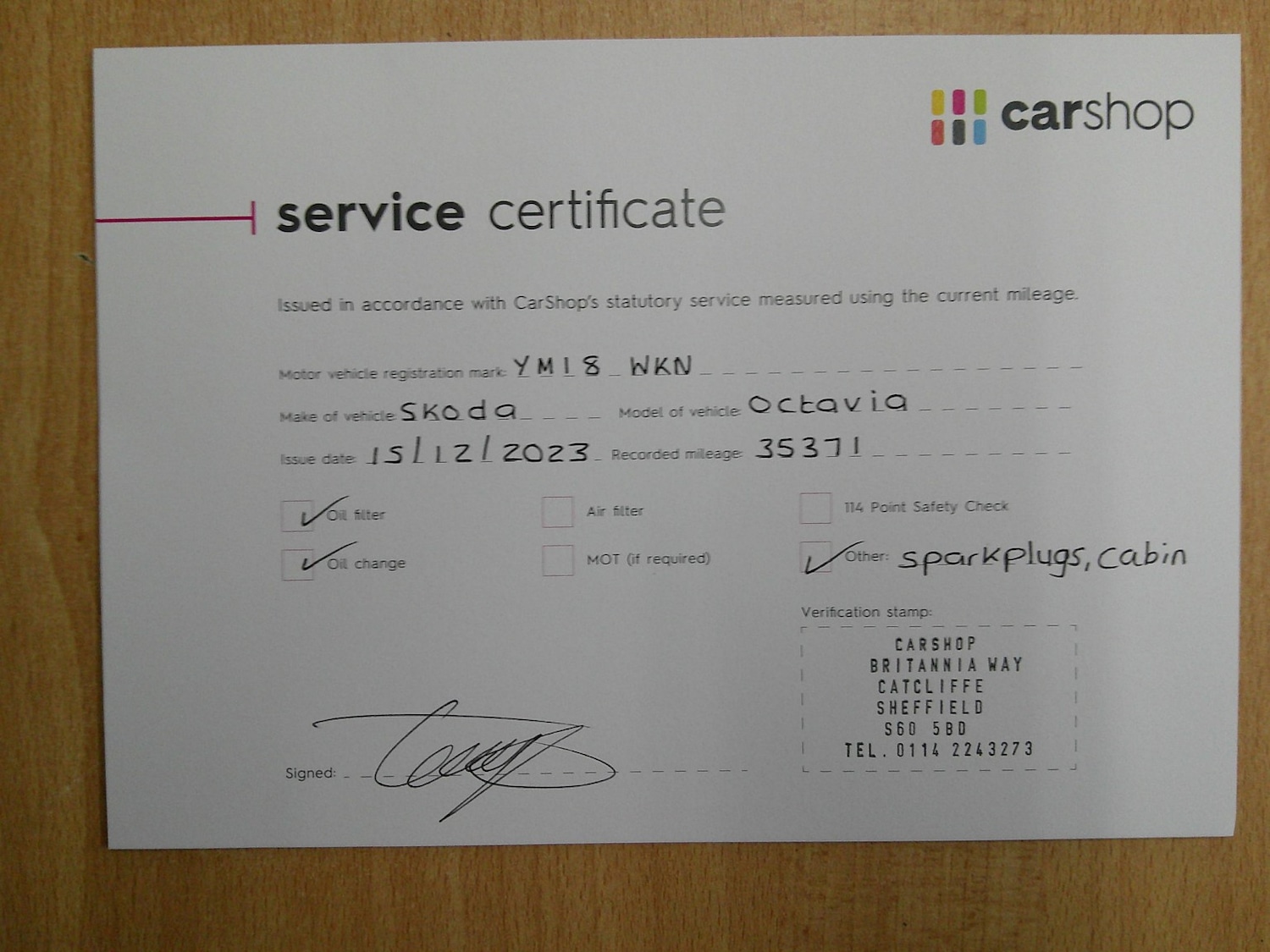 Used Skoda Octavia 2018 for sale - 76656208: Photo 51