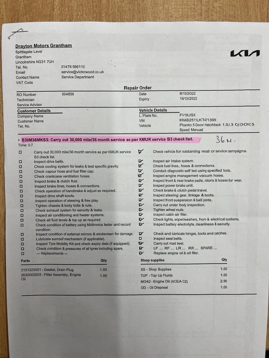 Used Kia Picanto 2019 for sale - 77370603: Photo 41