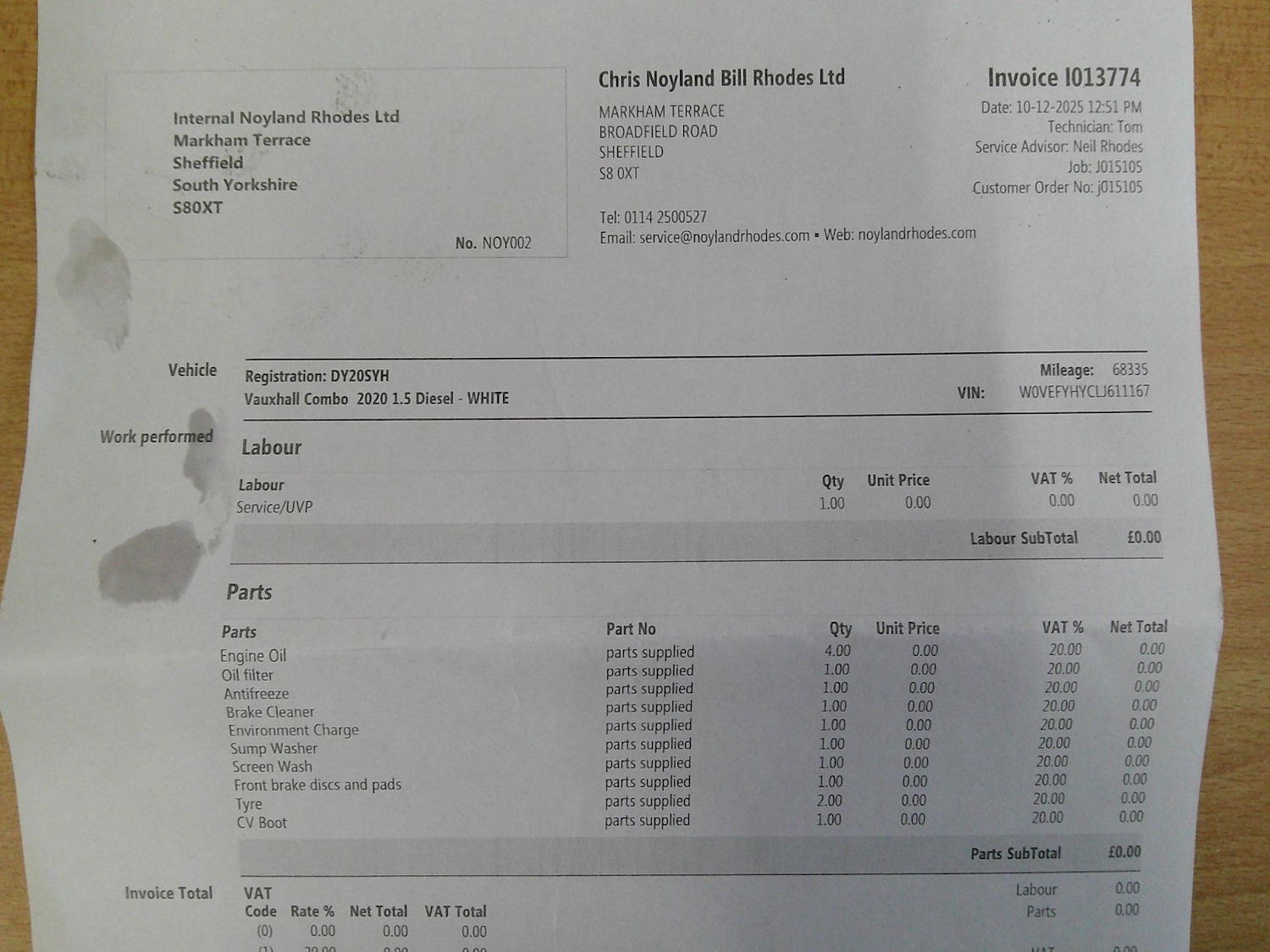 Used Vauxhall Combo 2020 for sale - 76904674: Photo 32