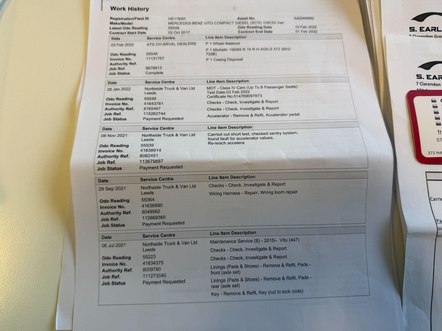 Used Mercedes-Benz Vito 2017 for sale - 76742489: Photo 15