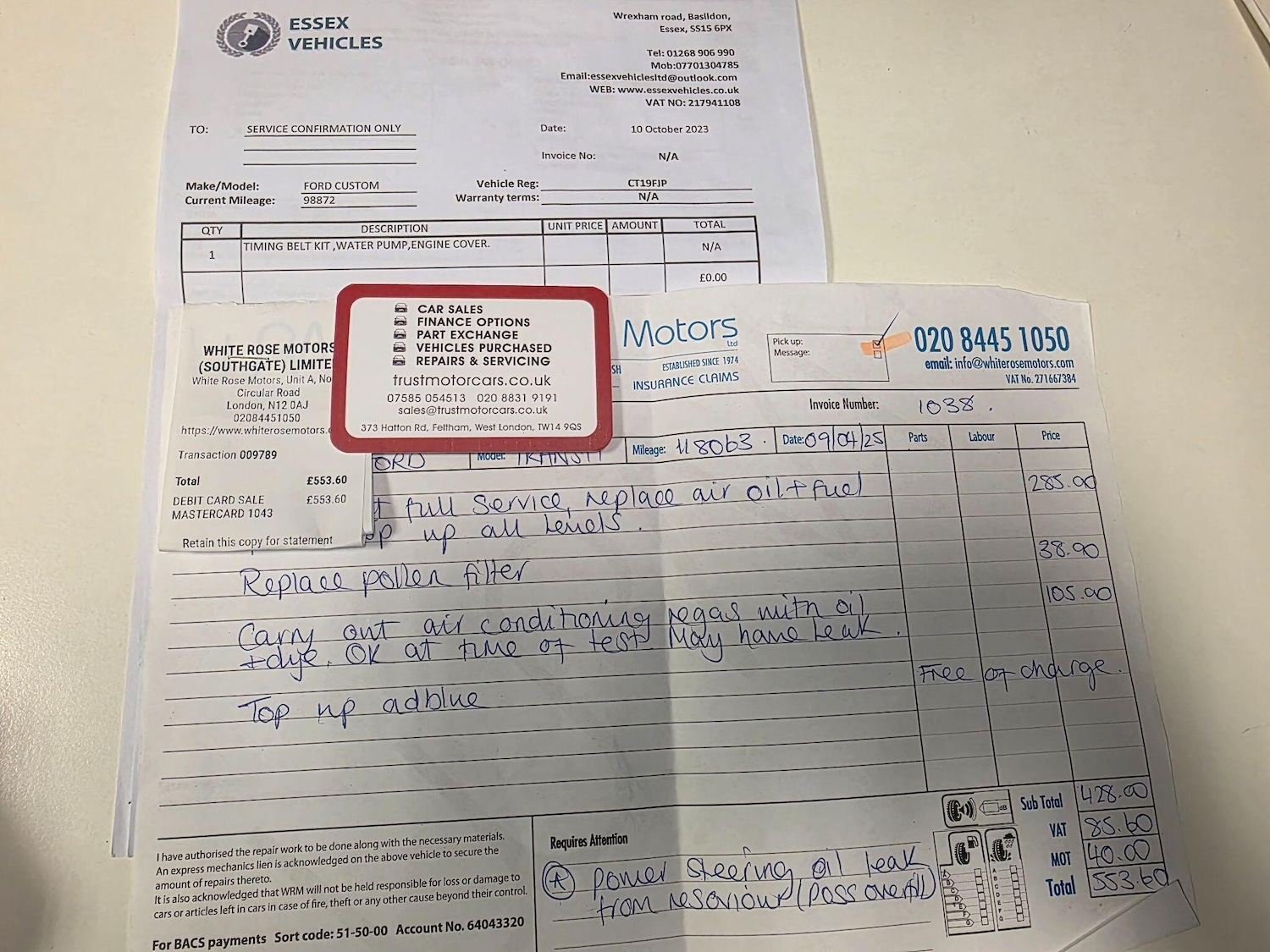 Used Ford Transit Custom 2019 for sale - 76995508: Photo 14