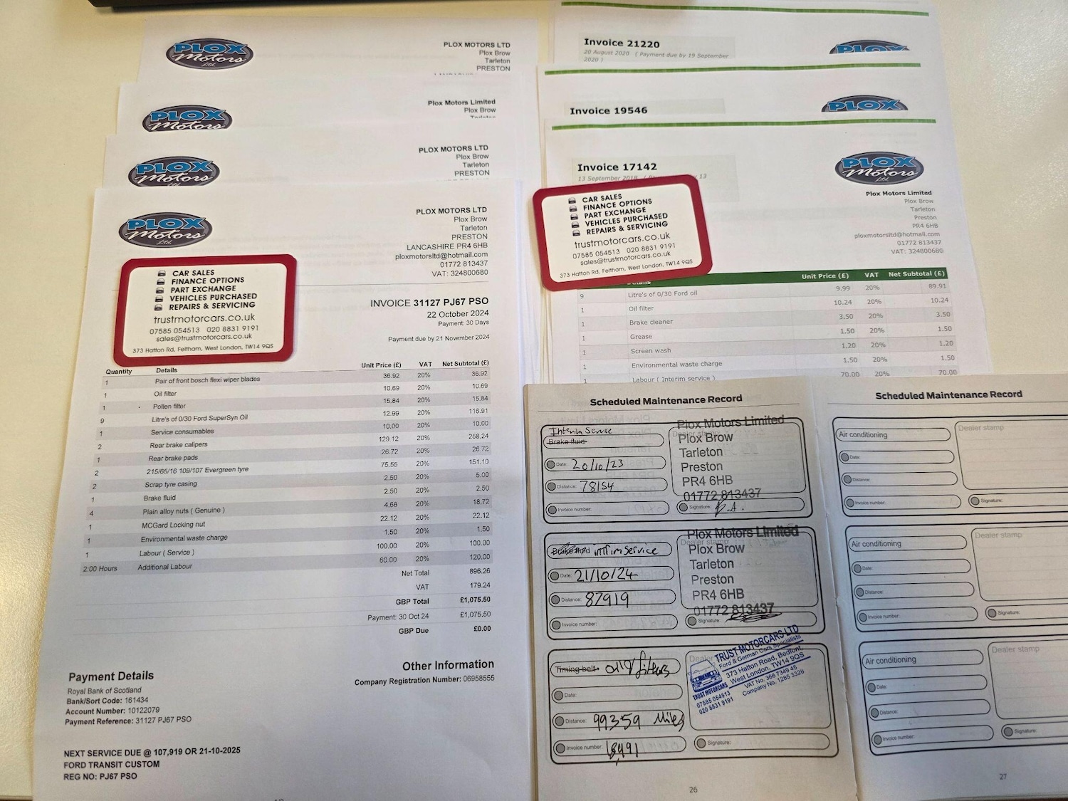 Used Ford Transit Custom 2017 for sale - 76499174: Photo 14